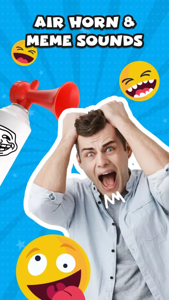 Ảnh chụp màn hình của Air Horn: Funny Prank Sounds