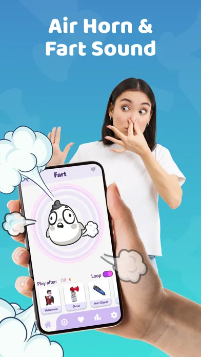 Capturas de pantalla de Air Horn Prank: Funny Sounds