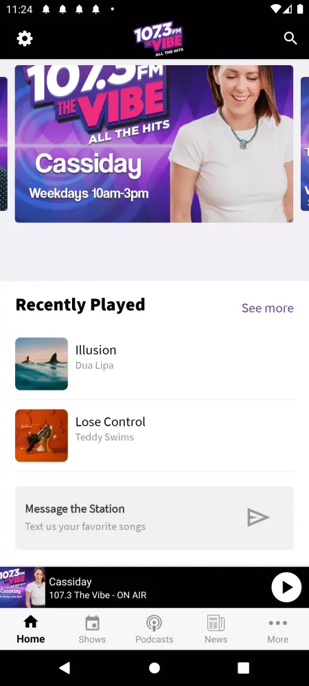 107.3 THE VIBE应用截图