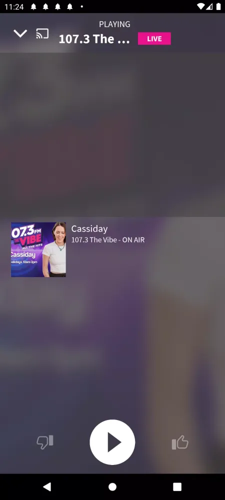 107.3 THE VIBE应用截图