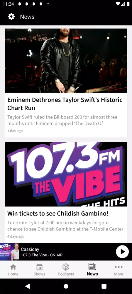 107.3 THE VIBE应用截图