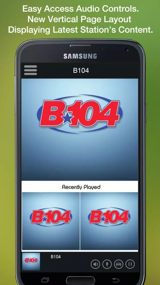 Capturas de pantalla de B104