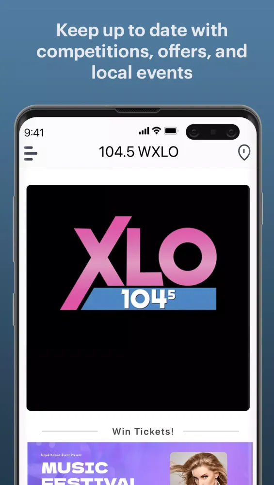 104.5 WXLO Screenshots