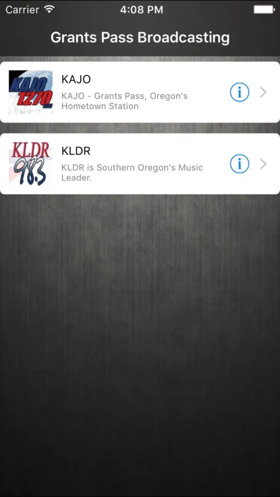 Grants Pass Broadcasting Screenshots