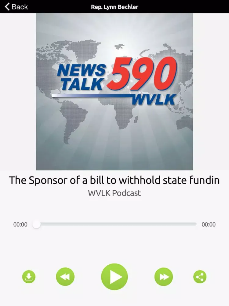 News Talk 590 WVLK iPad  Screenshots
