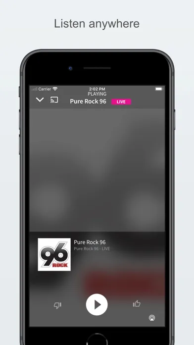 Capturas de tela do Pure Rock 96