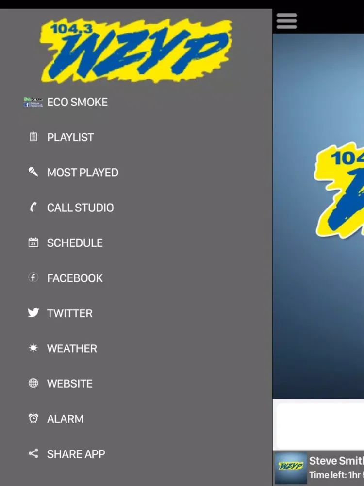 Capturas de pantalla de 104.3 ZYP iPad 