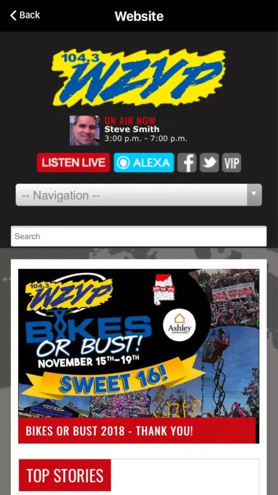 Capturas de pantalla de 104.3 ZYP