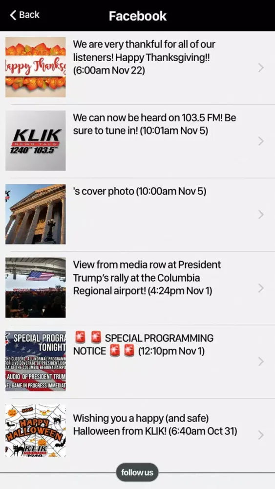 KLIK 1240 Screenshots