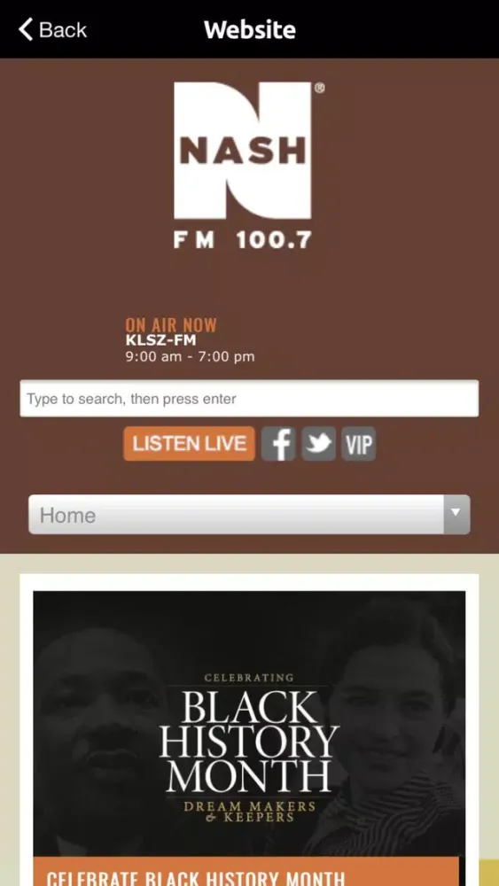 100.7 Nash Icon Screenshots