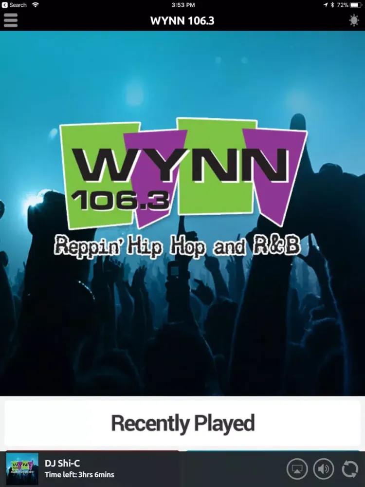 WYNN 106.3 iPad  Screenshots
