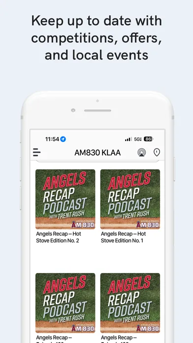 Captures d'écran de AM830 KLAA