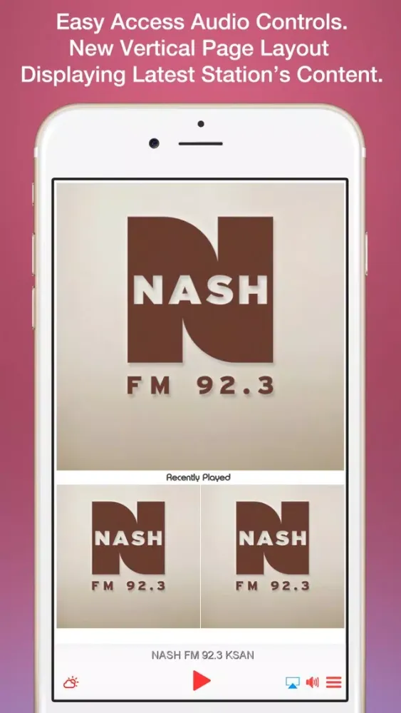 Скриншоты NASH FM 92.3 KSAN