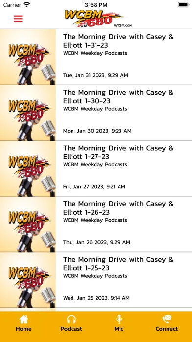 Capturas de pantalla de WCBM 680