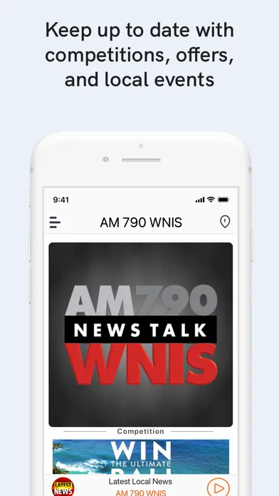 Captures d'écran de AM 790 WNIS