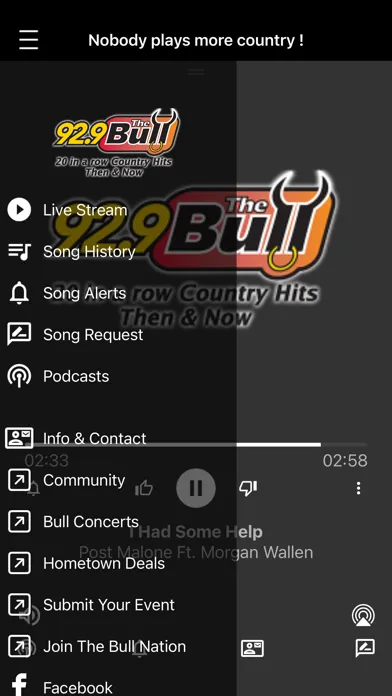 92.9 The Bull स्क्रीनशॉट