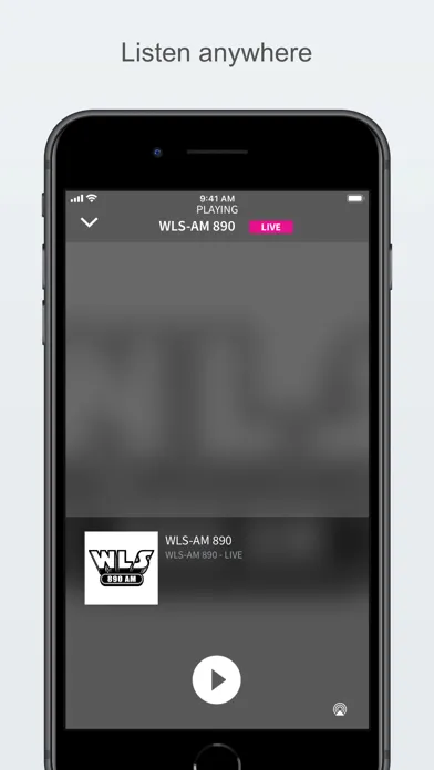 Capturas de pantalla de WLS-AM 890