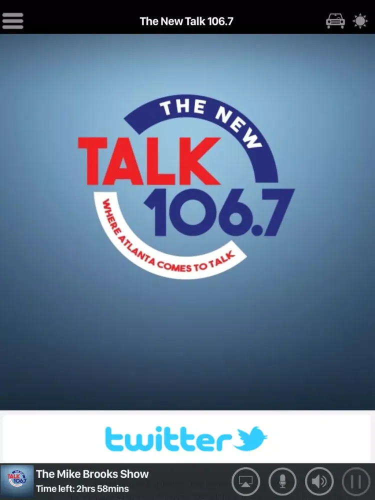 Captures d'écran de The New Talk 106.7 iPad 