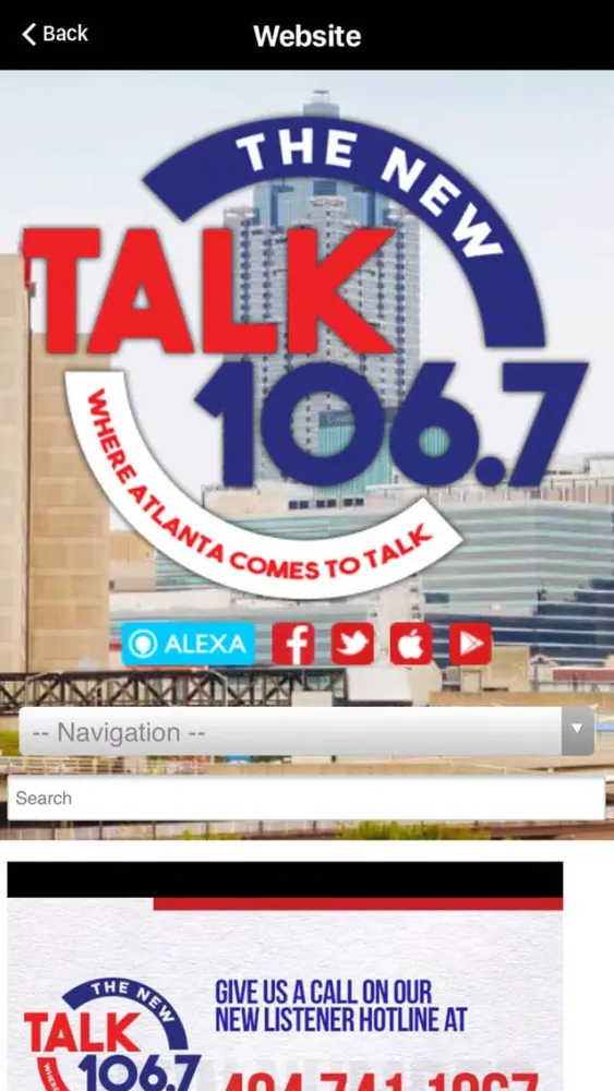 Captures d'écran de The New Talk 106.7