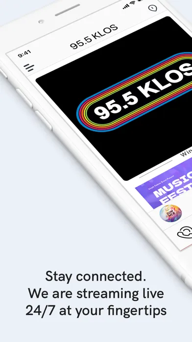 95.5 KLOS स्क्रीनशॉट
