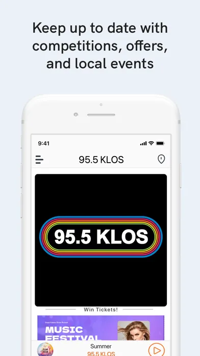 95.5 KLOS स्क्रीनशॉट