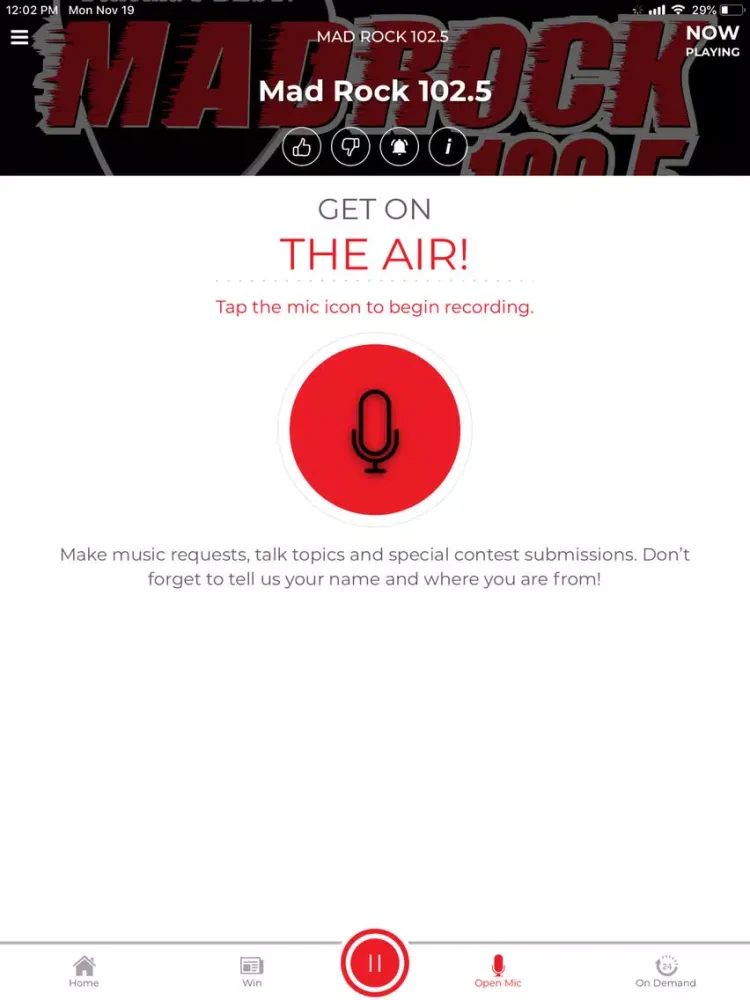 صور Mad Rock 102.5 iPad 