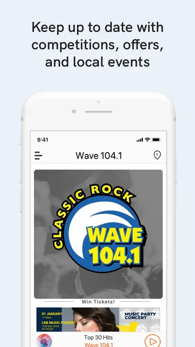 Tangkapan skrin Wave 104.1