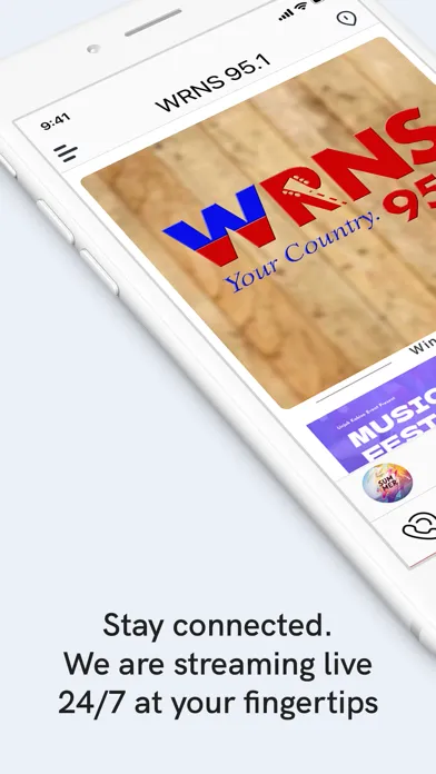 WRNS 95.1 Screenshots