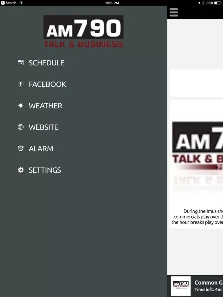 AM 790 iPad  سکرین شاٹس