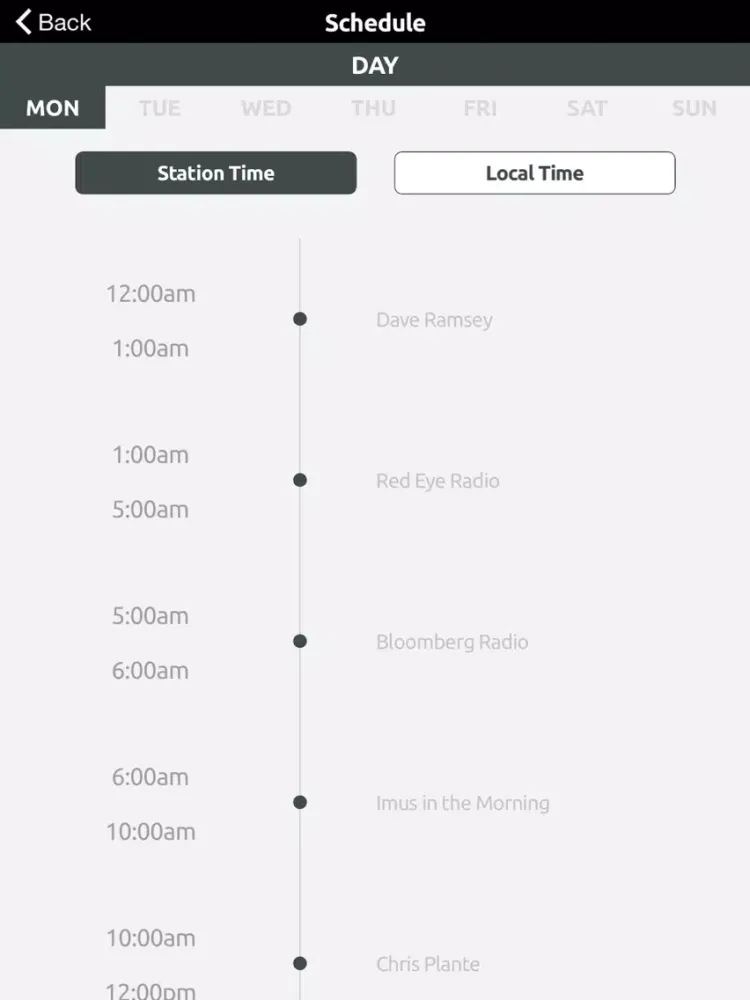AM 790 iPad  سکرین شاٹس