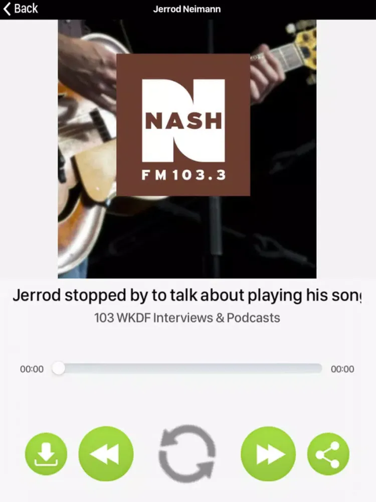 Скриншоты NASH FM 103.3 iPad 