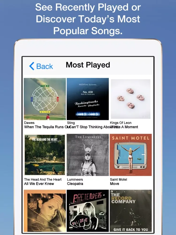 تصاویر 100.1 FM The X iPad 