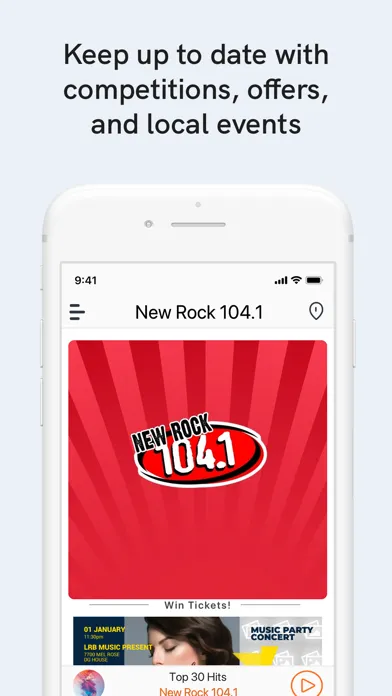 Zrzuty ekranu New Rock 104.1
