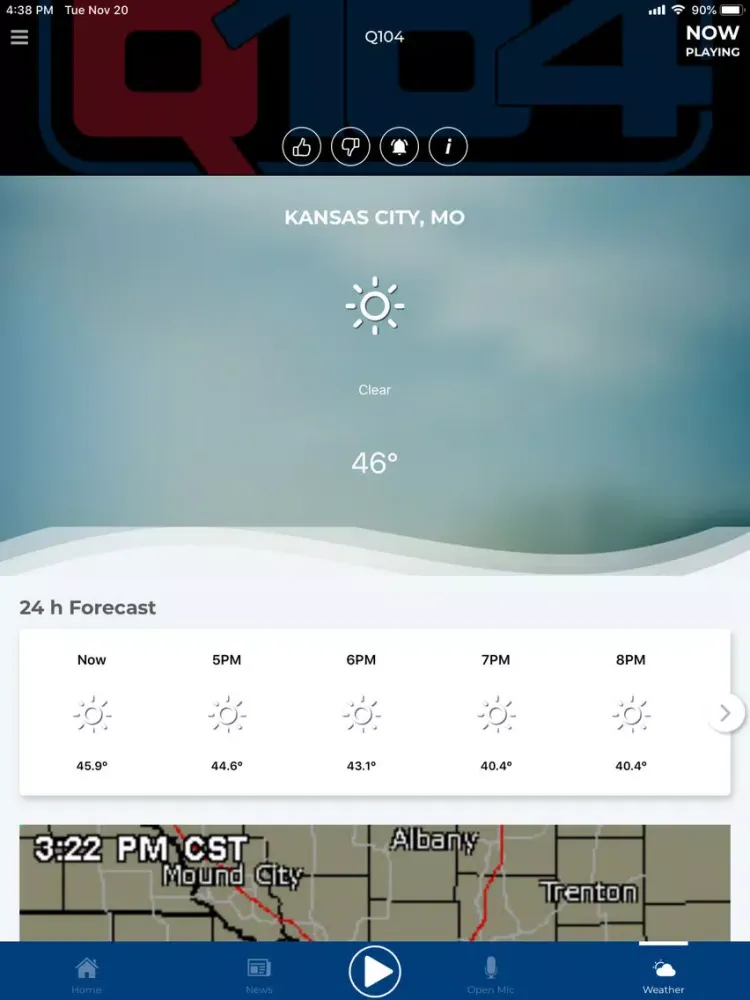 Zrzuty ekranu Q104 iPad 