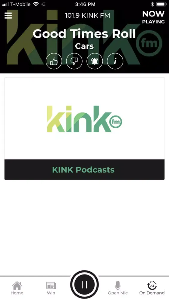 Captures d'écran de 101.9 KINK.fm Radio App