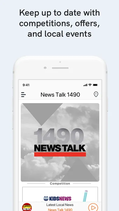 Captures d'écran de News Talk 1490