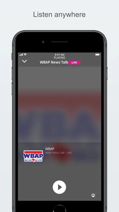 WBAP Screenshots