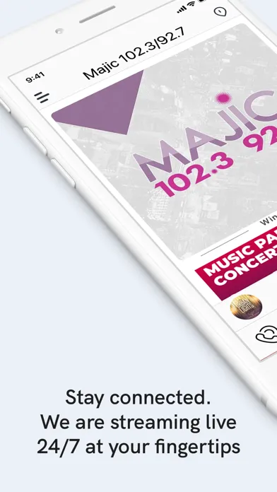 Majic 102.3 Screenshots
