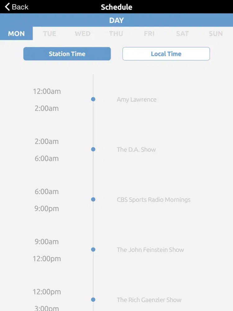 Sports Radio 1270 The Fan iPad  سکرین شاٹس