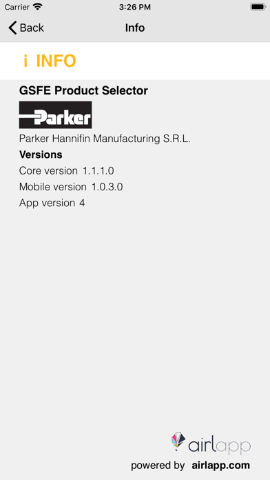 GSFE Product Selector Ekran Görüntüleri