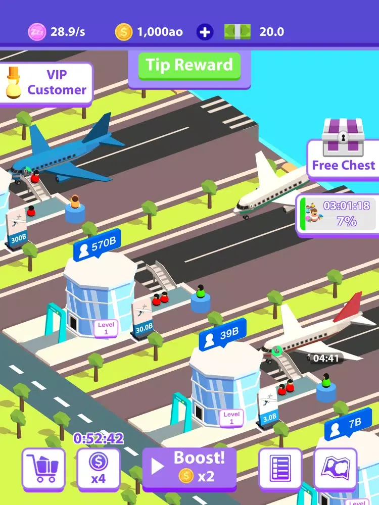Airline Tycoon 3D iPad  Screenshots