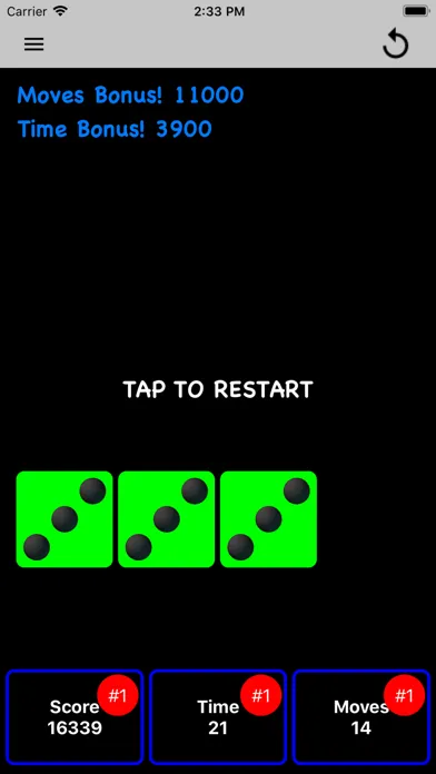 Screenshot di Dice Slide