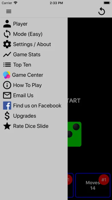 Screenshot di Dice Slide