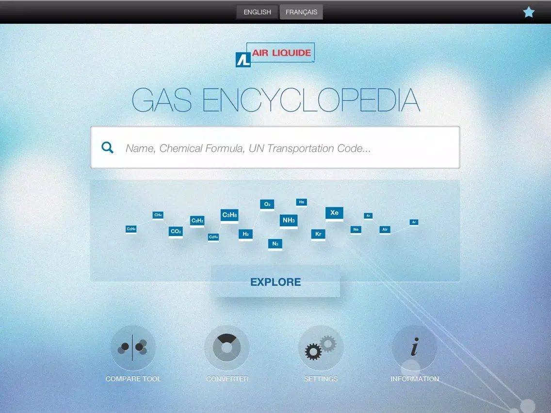Capturas de pantalla de Gas Encyclopedia iPad 