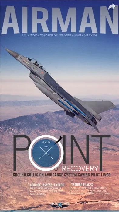Capturas de pantalla de AIRMAN Magazine