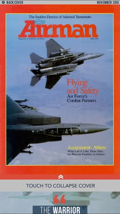Capturas de pantalla de AIRMAN Magazine