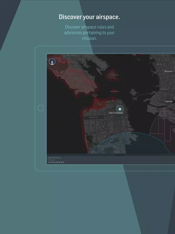 AirMap for Drones iPad 应用截图