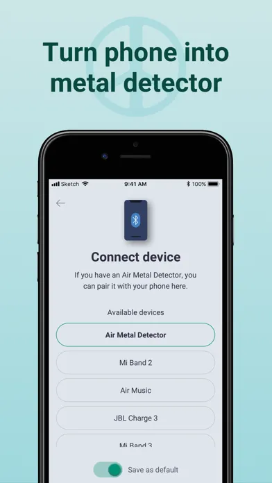 Capturas de pantalla de Air Metal Detector