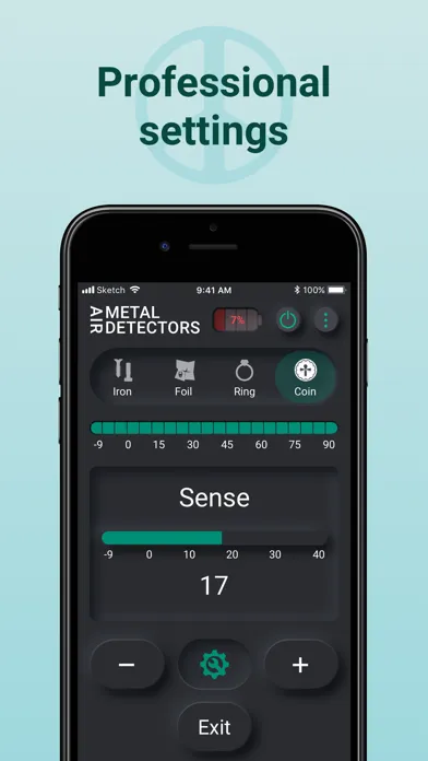 Capturas de pantalla de Air Metal Detector