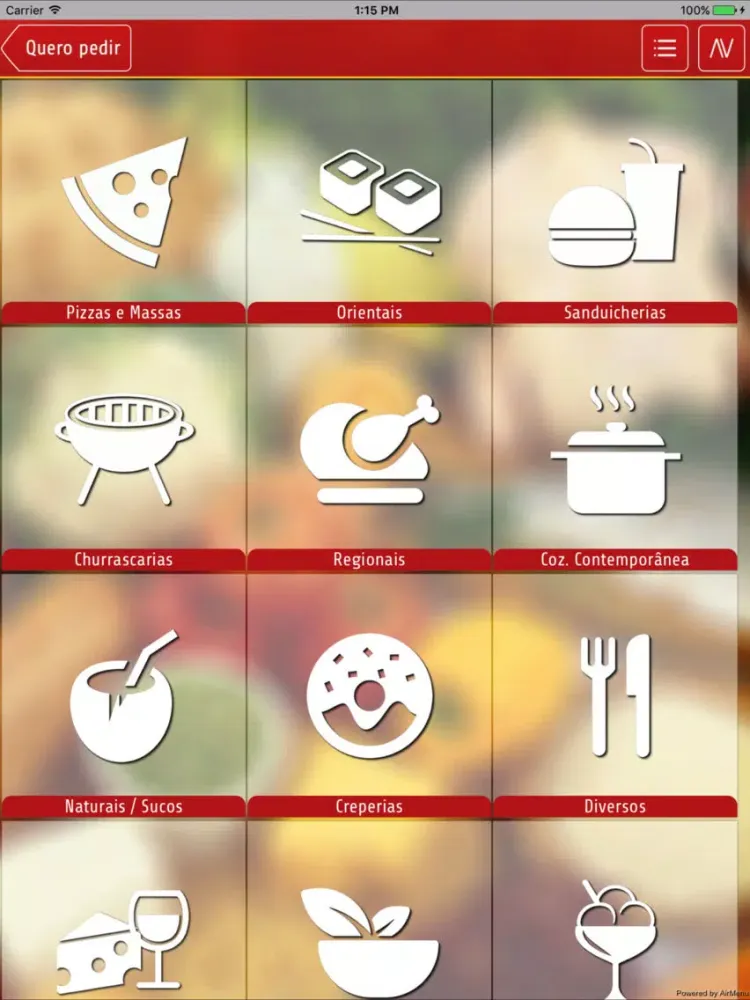 ComidaAqui iPad  স্ক্রিনশট